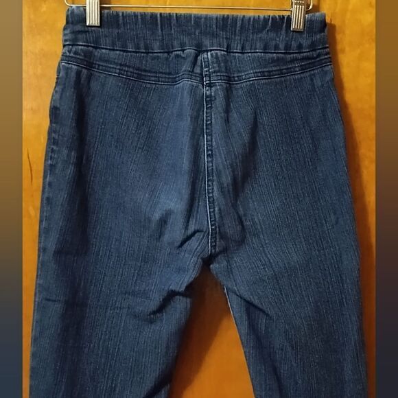 Venus Elastic Waist Pull On Jeans Sz S Stretchy Denim Leggings Jeggings - Picture 6 of 6